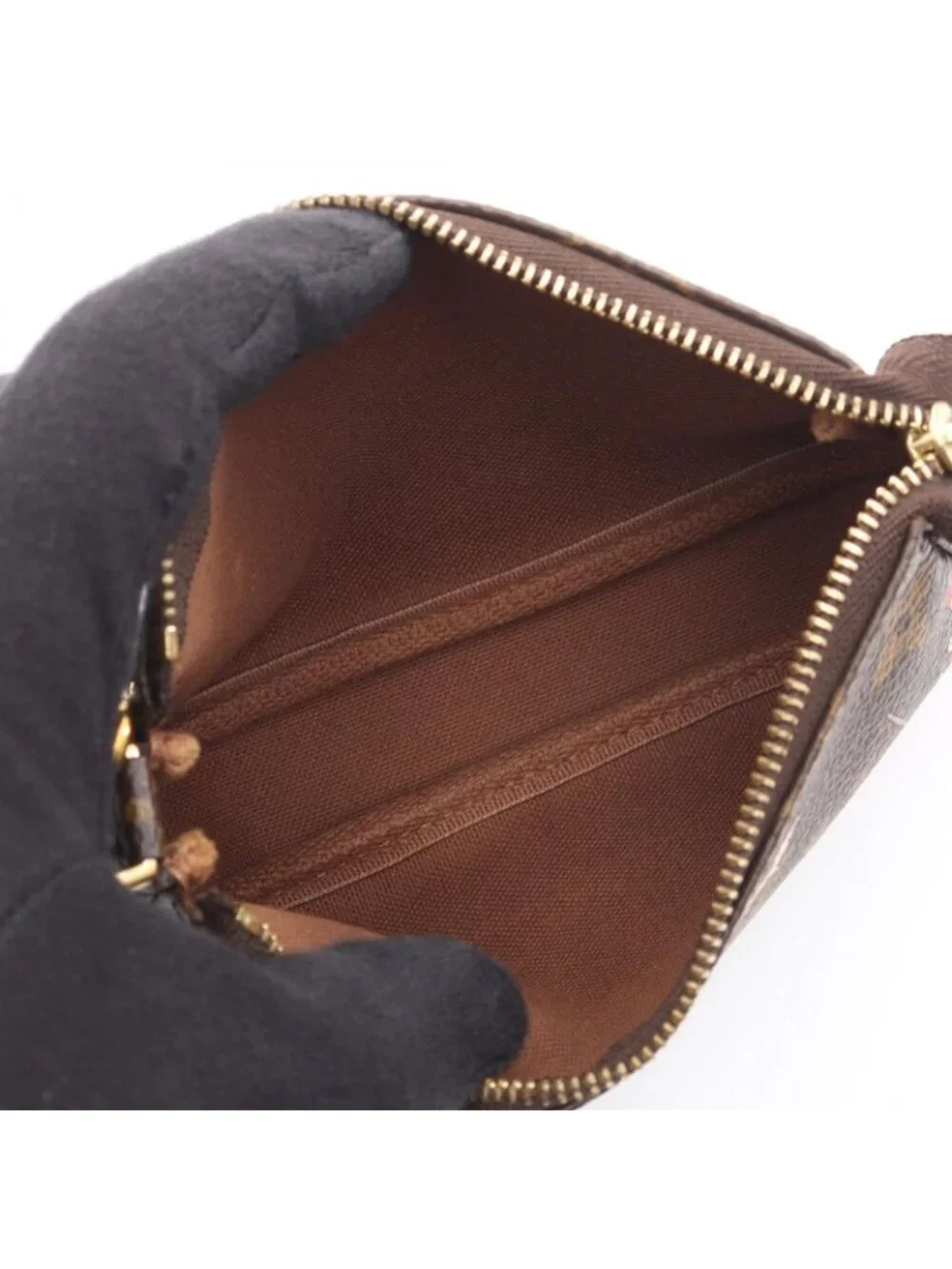 Louis Vuitton Handbag Mini Pochette Accessoires Monogram Illustre